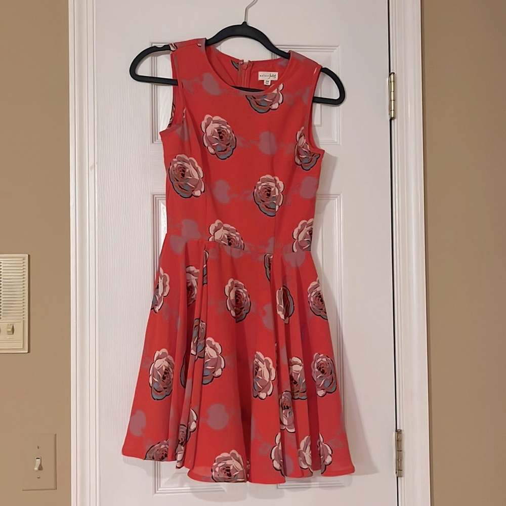 Size XS Coral sleeveless dress